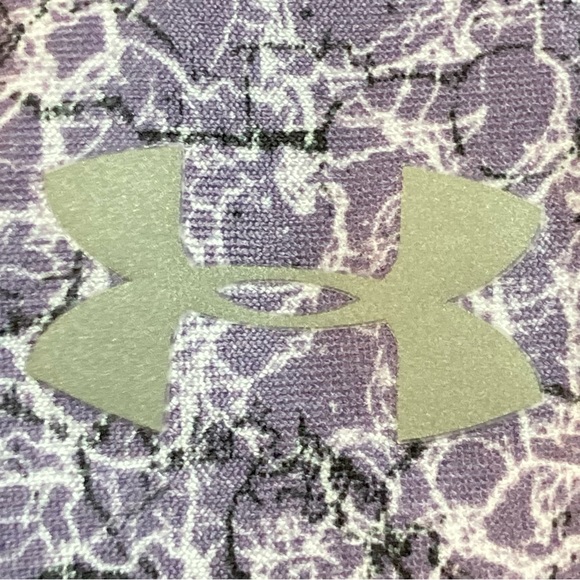 Under Armour Heatgear women’s compression leggings purple medium - Picture 4 of 11